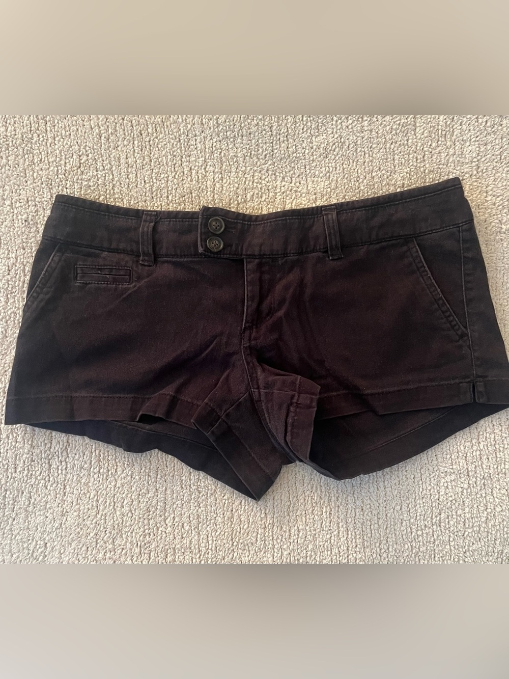 American Eagle Black Women's Stretch Shorts Size 2
